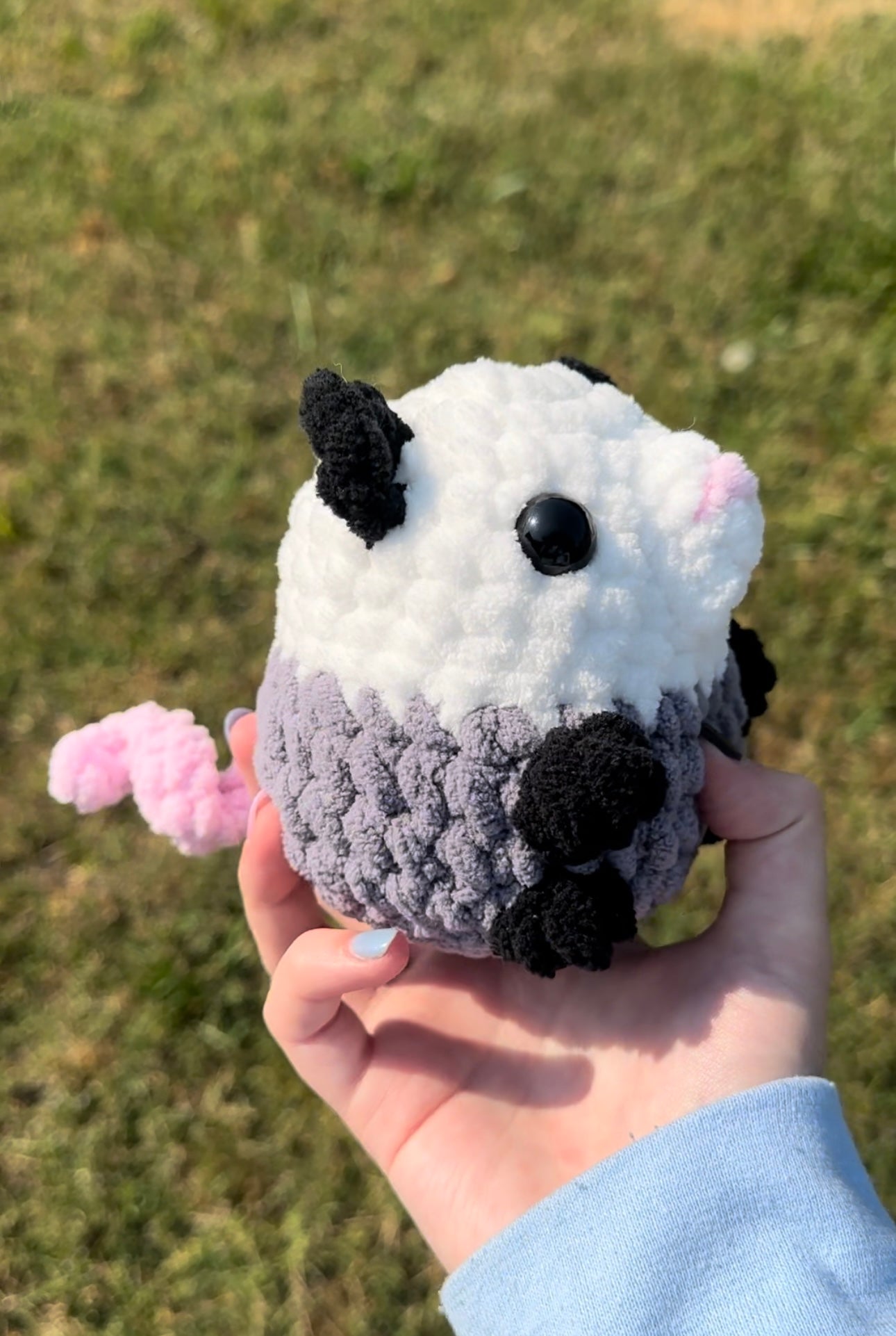 Opossum plushies