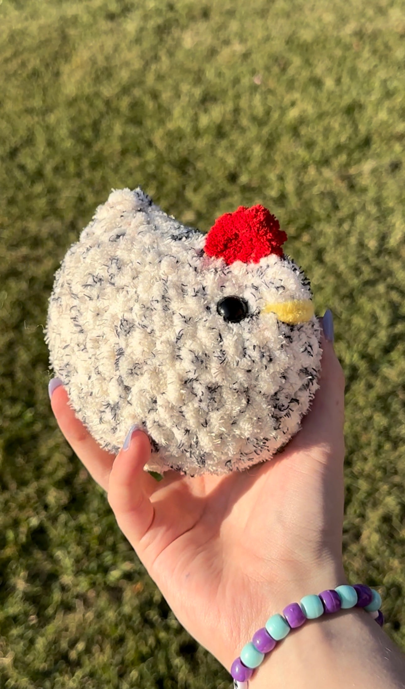 Chicken plush (Marble)