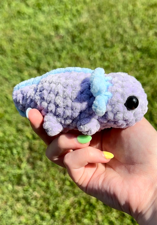 Axolotl plushies