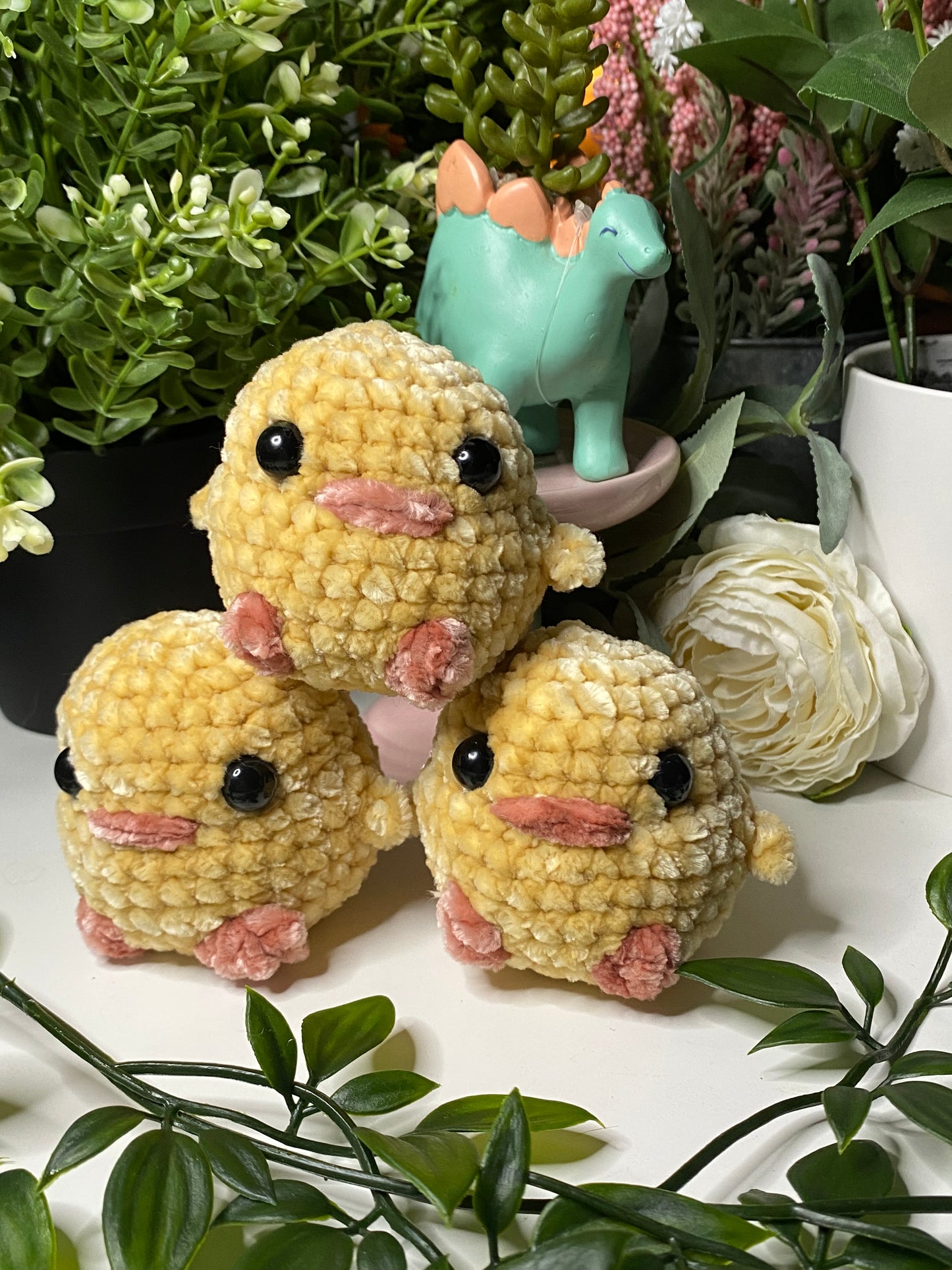 Duck and chicken Plushies