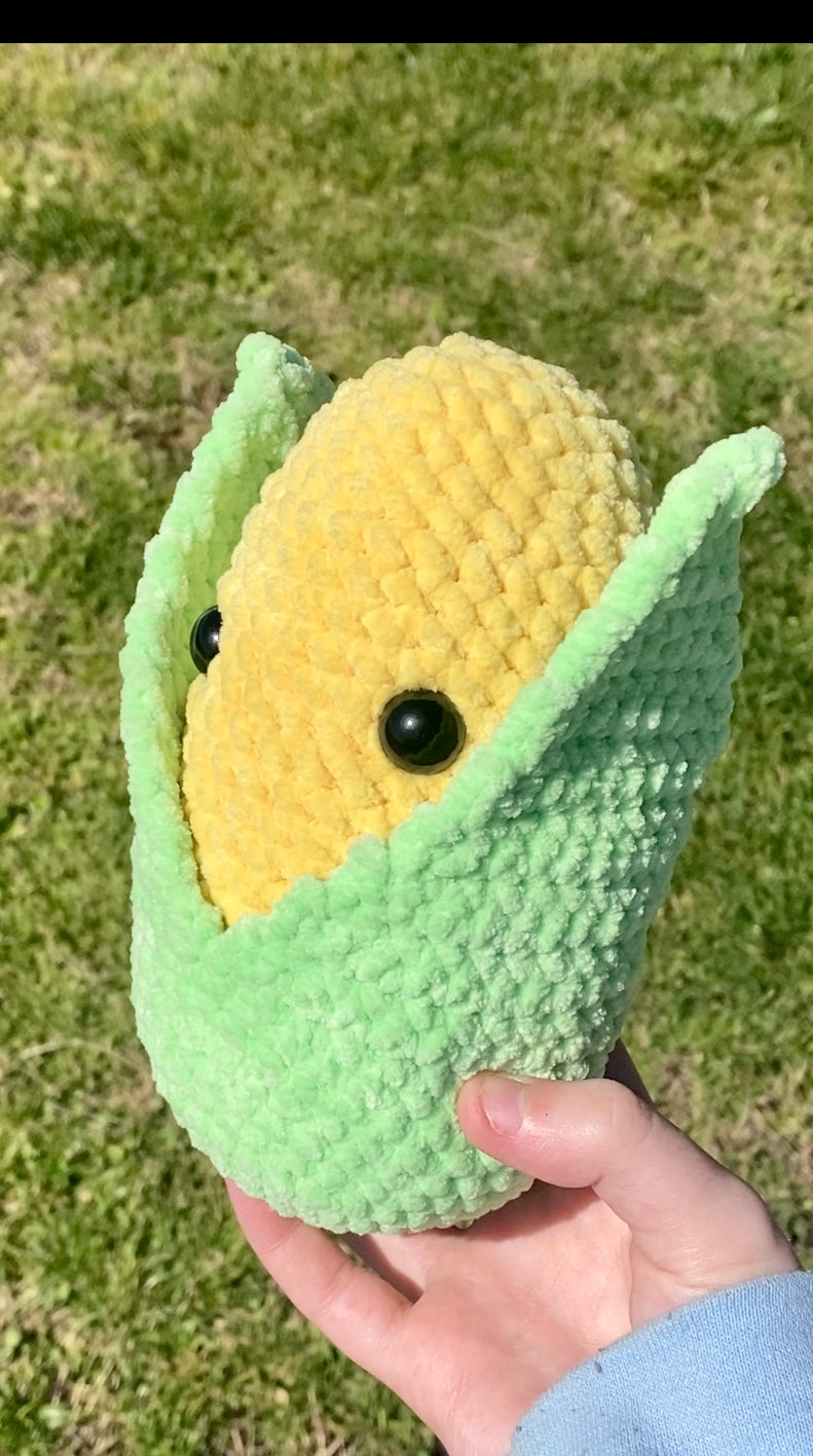 Corn plushie